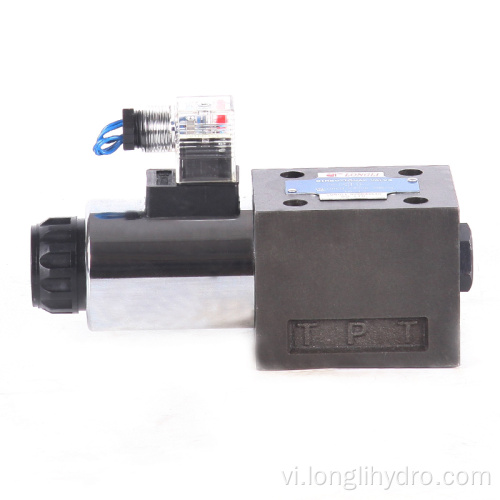 Đầu duy nhất 4WE10 thủy lực solenoid directional van